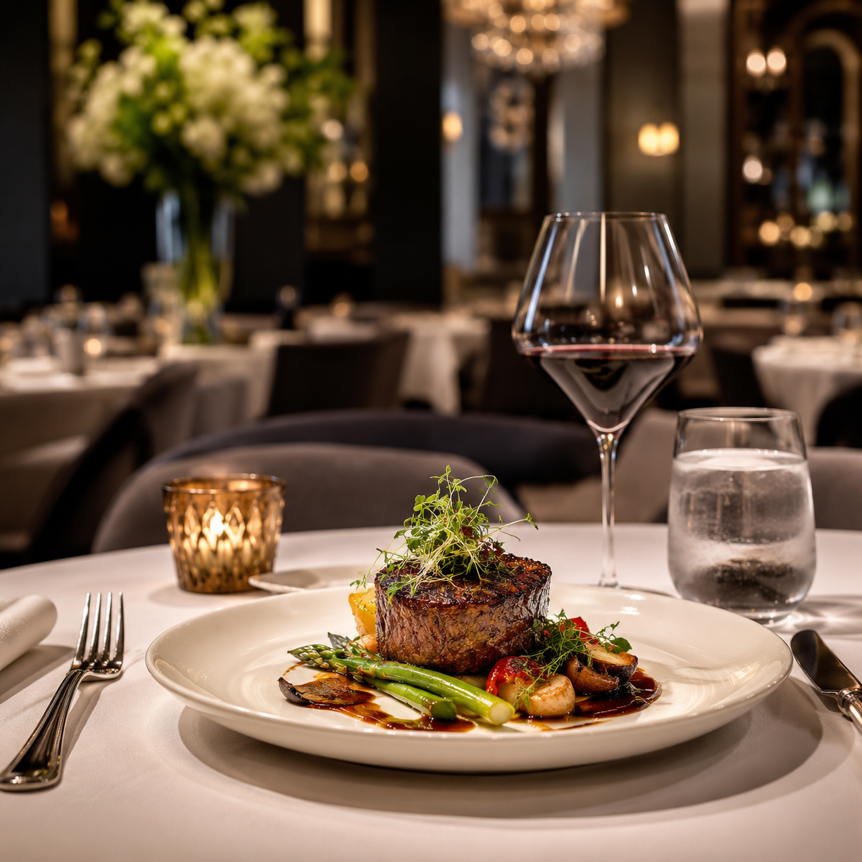 Sample fine dining restaurant featured listing
